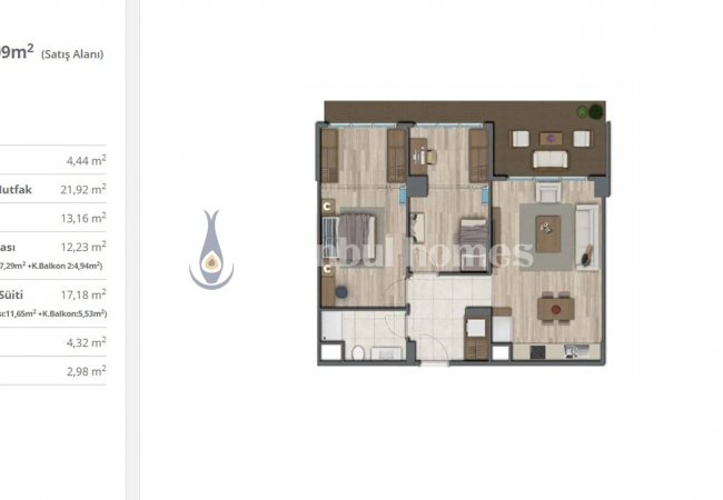 Istanbul, Kagithane Apartments in a Developing Area