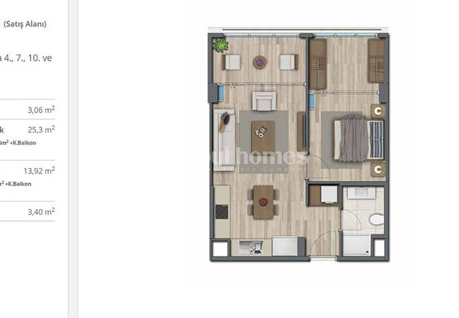 Istanbul, Kagithane Apartments in a Developing Area