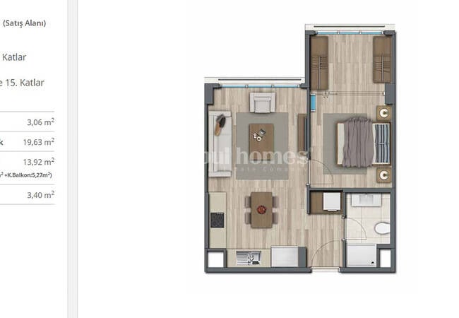 Istanbul, Kagithane Apartments in a Developing Area