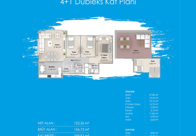 Investment Flats for Sale with Smart Technology in Kartal Istanbul 35