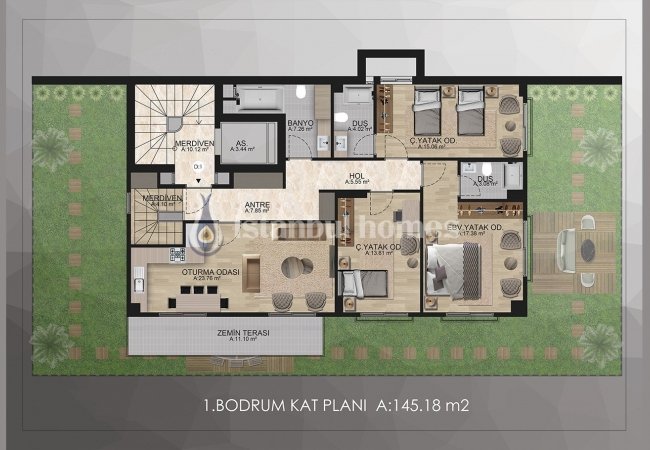 Smart Apartments in Complex with Fantastic Views in Uskudar