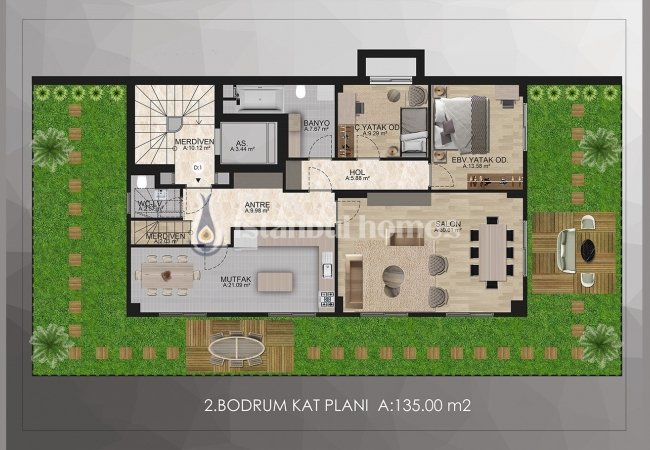 Smart Apartments in Complex with Fantastic Views in Uskudar