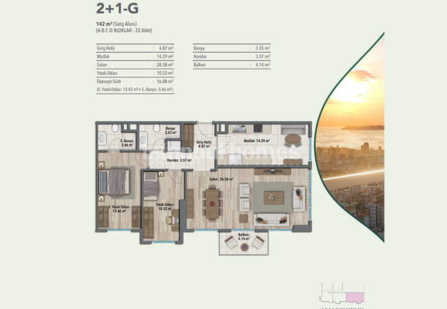 Appartements Dans Un Complexe Familial À Maltepe 18