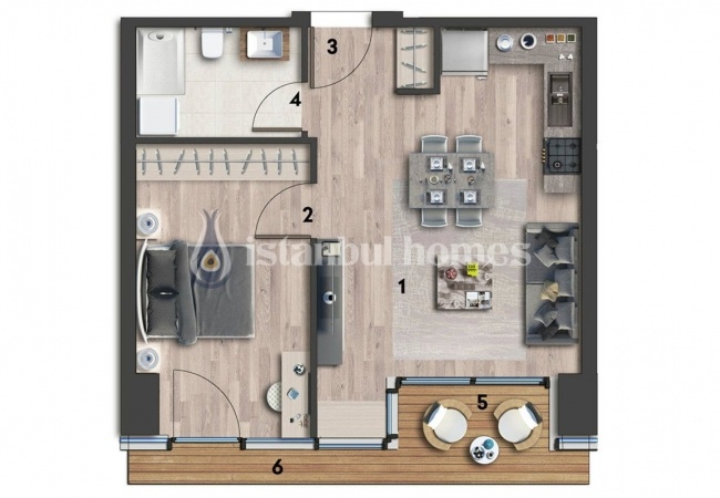Appartements Exceptionnels En Complexe Primé À Kartal 41