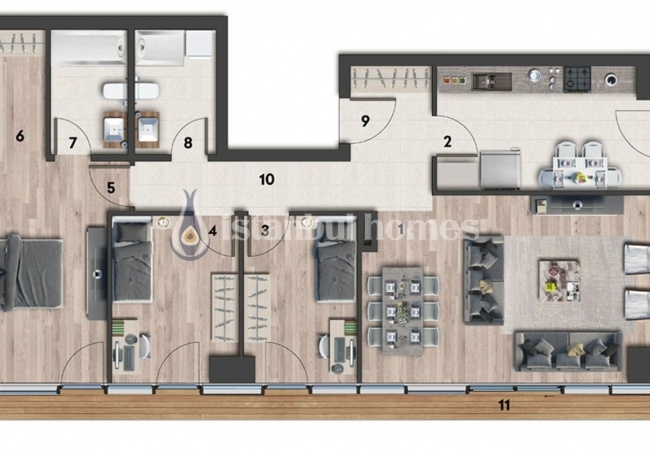 Appartements Exceptionnels En Complexe Primé À Kartal 47