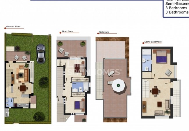 Casas Modernas Listas Para Mudarse En Rojales, Alicante 17