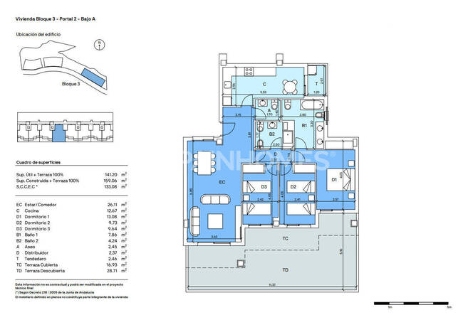 Almeria'da Seçkin Golf Tesisi İçerisinde Şık Daireler 30