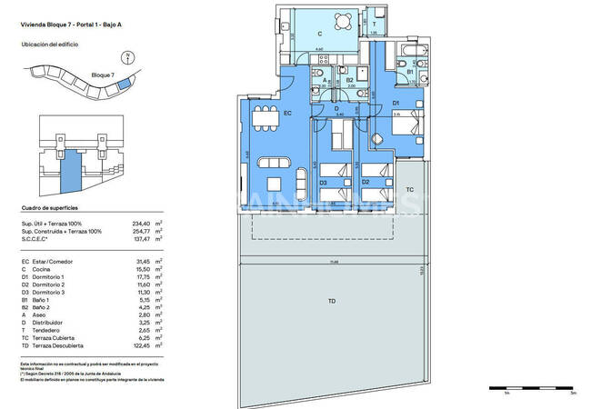 Almeria'da Seçkin Golf Tesisi İçerisinde Şık Daireler 40