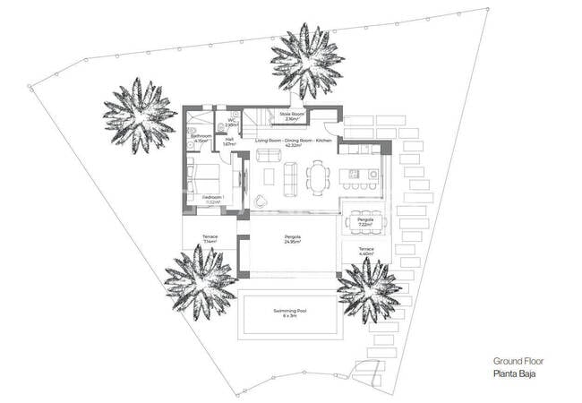 منزل أنيق للبيع مع مناظر خلابة في ديزرت سبرينغز، المرية 12