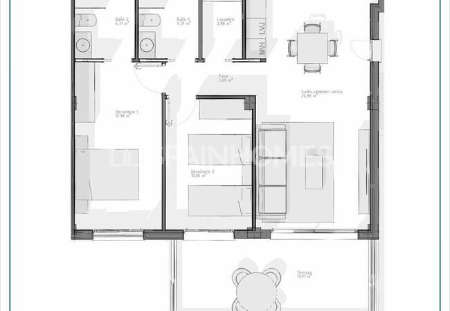 Stylish Flats with Terraces in Vera Playa, Almería 12