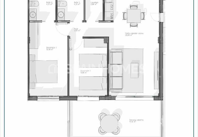 Stylish Flats with Terraces in Vera Playa, Almería 10