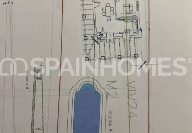 Дом с 4 спальнями и частным бассейном в Альмерии рядом с пляжем 19