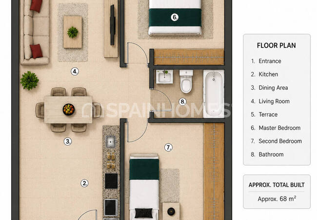 Appartementen Aan Zee In Een Luxe Complex In Vera, Almería 22