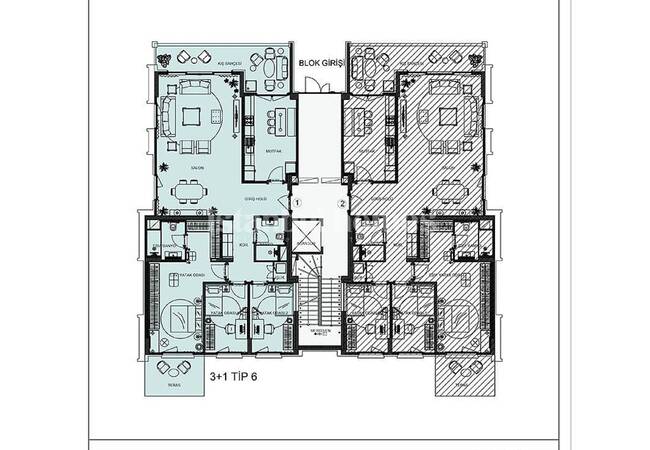 Specially-designed Real Estate Intertwined with Nature in Istanbul