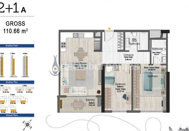 شقق مرموقة في موقع مركزي في عمرانية 20