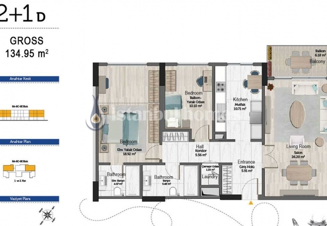 شقق مرموقة في موقع مركزي في عمرانية 23