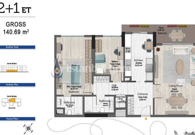 شقق مرموقة في موقع مركزي في عمرانية 24