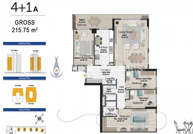 شقق مرموقة في موقع مركزي في عمرانية 28
