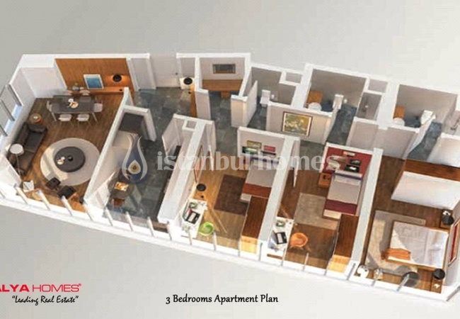 Apartments for Sale in Istanbul Bahcesehir 14