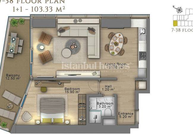 Appartements De Luxe À Istanbul 17