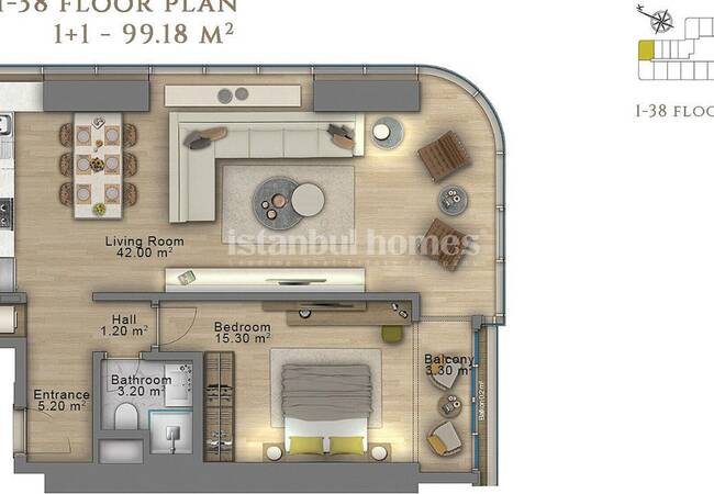 Appartements De Luxe À Istanbul 21