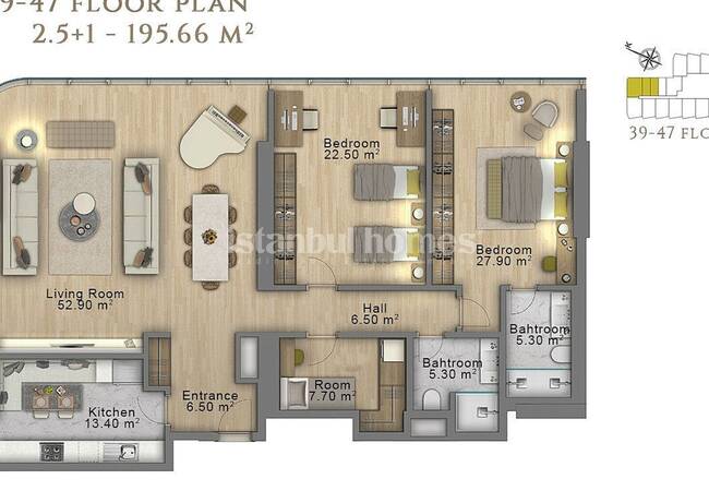 Appartements De Luxe À Istanbul 31