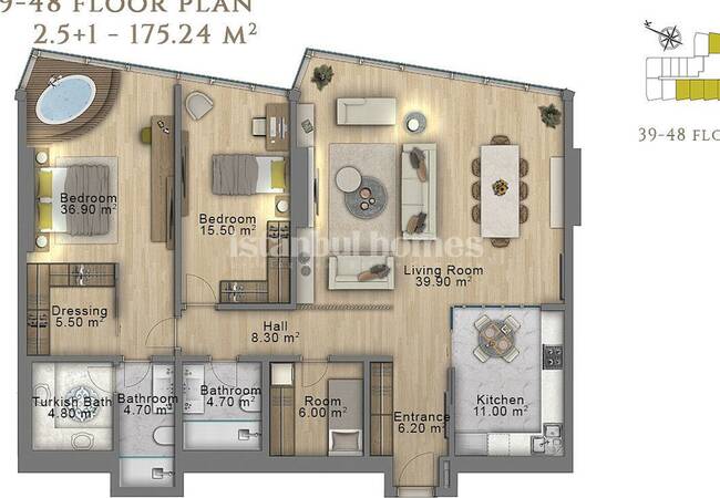 Appartements De Luxe À Istanbul 32