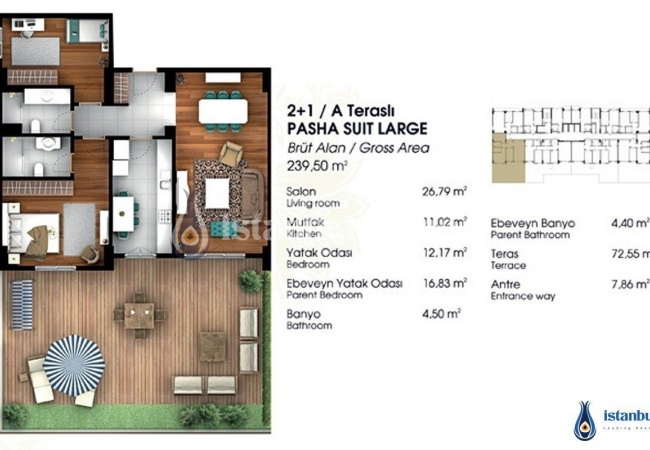 İstanbul Beylikdüzü'nde Türkiye Apartman Kompleksi 25