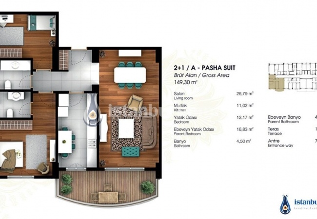 İstanbul Beylikdüzü'nde Türkiye Apartman Kompleksi 26