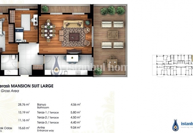 İstanbul Beylikdüzü'nde Türkiye Apartman Kompleksi 28