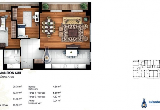 İstanbul Beylikdüzü'nde Türkiye Apartman Kompleksi 29