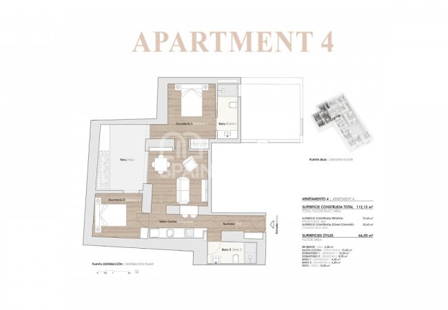 Современные Апартаменты в Малаге с Видом на Город 13