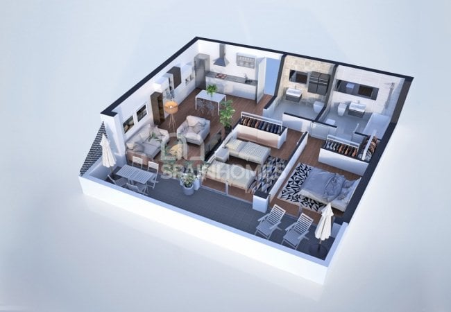 Cheap Apartments 3 Minutes to the Sandy Beaches in Estepona 32