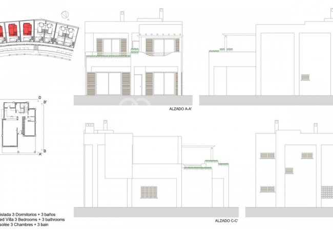 Almeria’da Özel Havuzlu ve Bahçeli Çağdaş Villalar 13