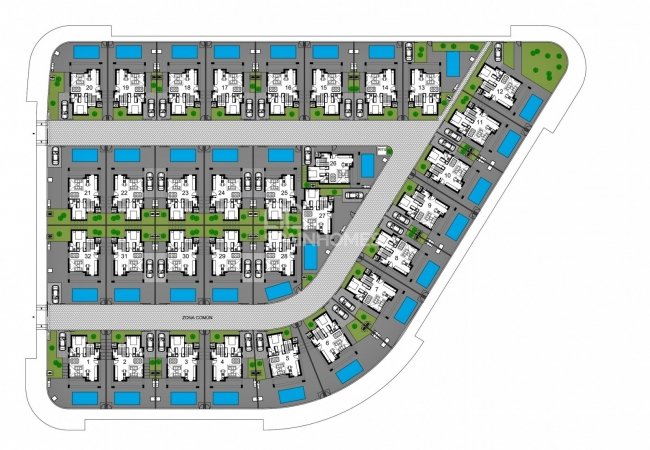 Turnkey Detached Villas with Swimming Pool in Orihuela Costa