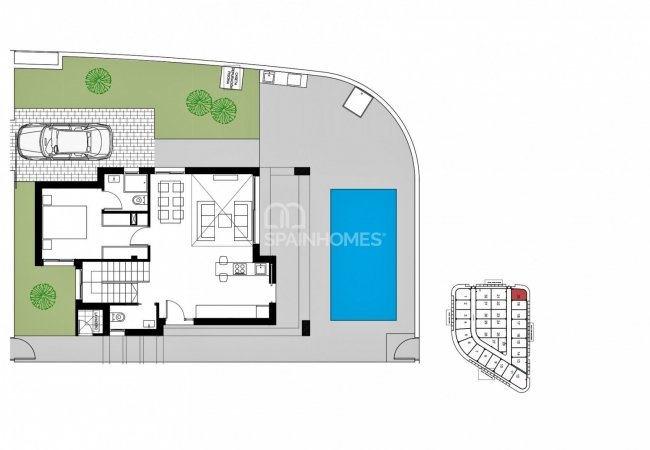Turnkey Detached Villas with Swimming Pool in Orihuela Costa