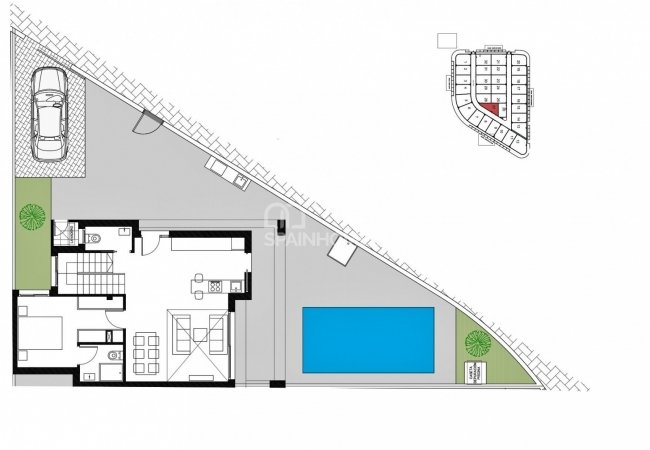 Turnkey Detached Villas with Swimming Pool in Orihuela Costa