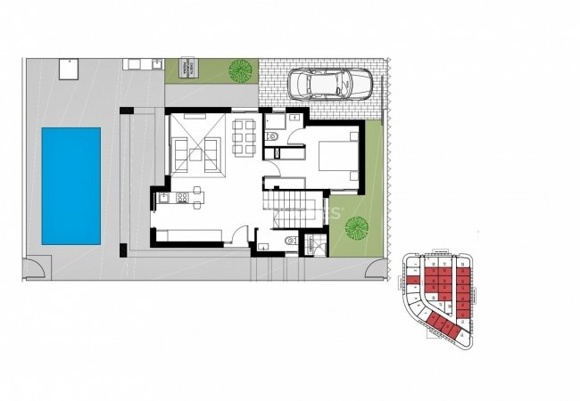 Turnkey Detached Villas with Swimming Pool in Orihuela Costa