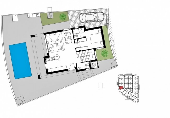 Turnkey Detached Villas with Swimming Pool in Orihuela Costa