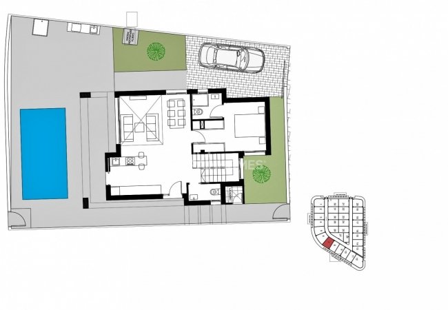 Turnkey Detached Villas with Swimming Pool in Orihuela Costa