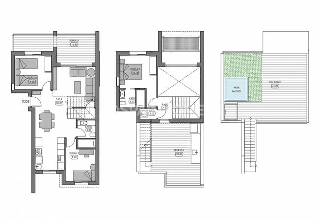 First-class Duplex Penthouses in Punta Prima on Costa Blanca 29