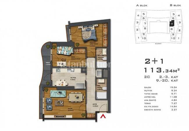 Appartements Gaziosmanpasa Proches De L'aéroport 21