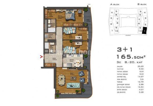 Appartements Gaziosmanpasa Proches De L'aéroport 24
