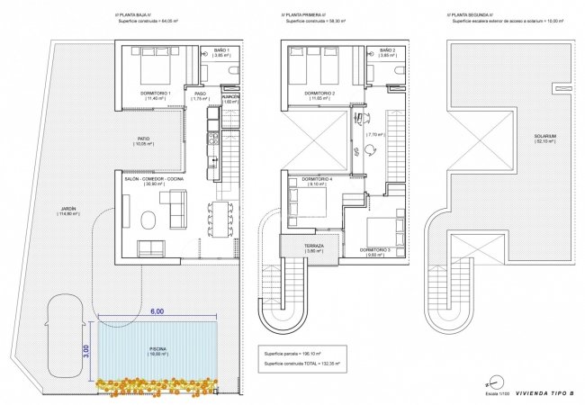 New Modern Townhouses in San Pedro Del Pinatar Murcia 18