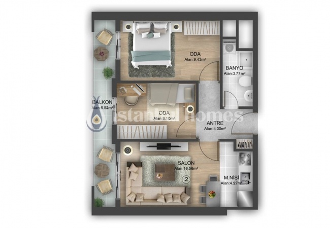 Immobilier Confortable Près De TEM À Bahcesehir Istanbul 31