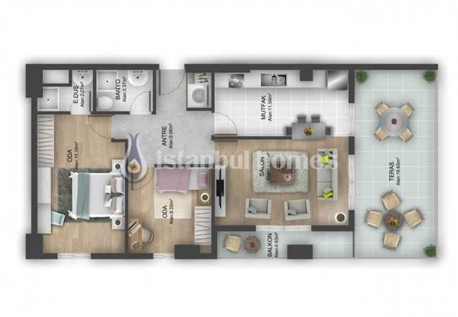 Immobilier Confortable Près De TEM À Bahcesehir Istanbul 42