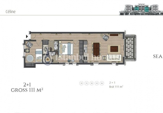 Квартиры на первой линии моря на Принцевых островах в Адалар Стамбул 27