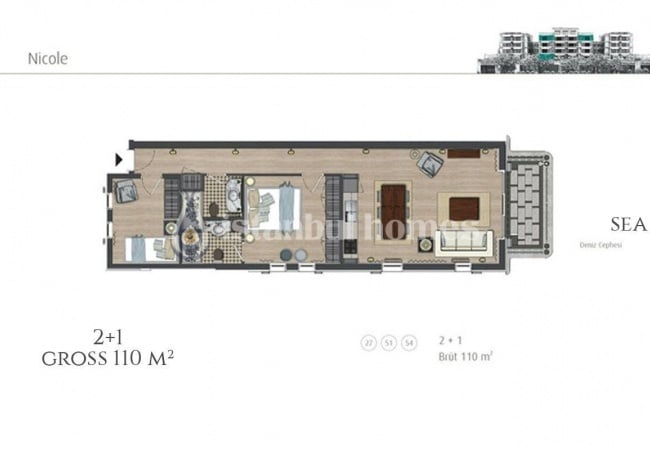 Квартиры на первой линии моря на Принцевых островах в Адалар Стамбул 28
