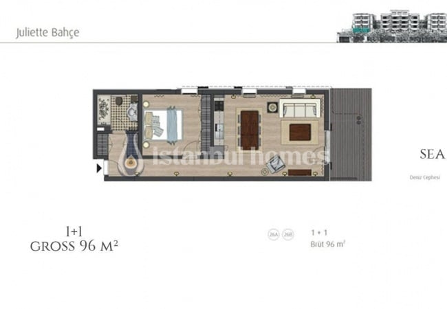 Квартиры на первой линии моря на Принцевых островах в Адалар Стамбул 30