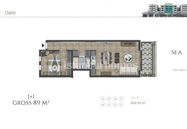 Квартиры на первой линии моря на Принцевых островах в Адалар Стамбул 32